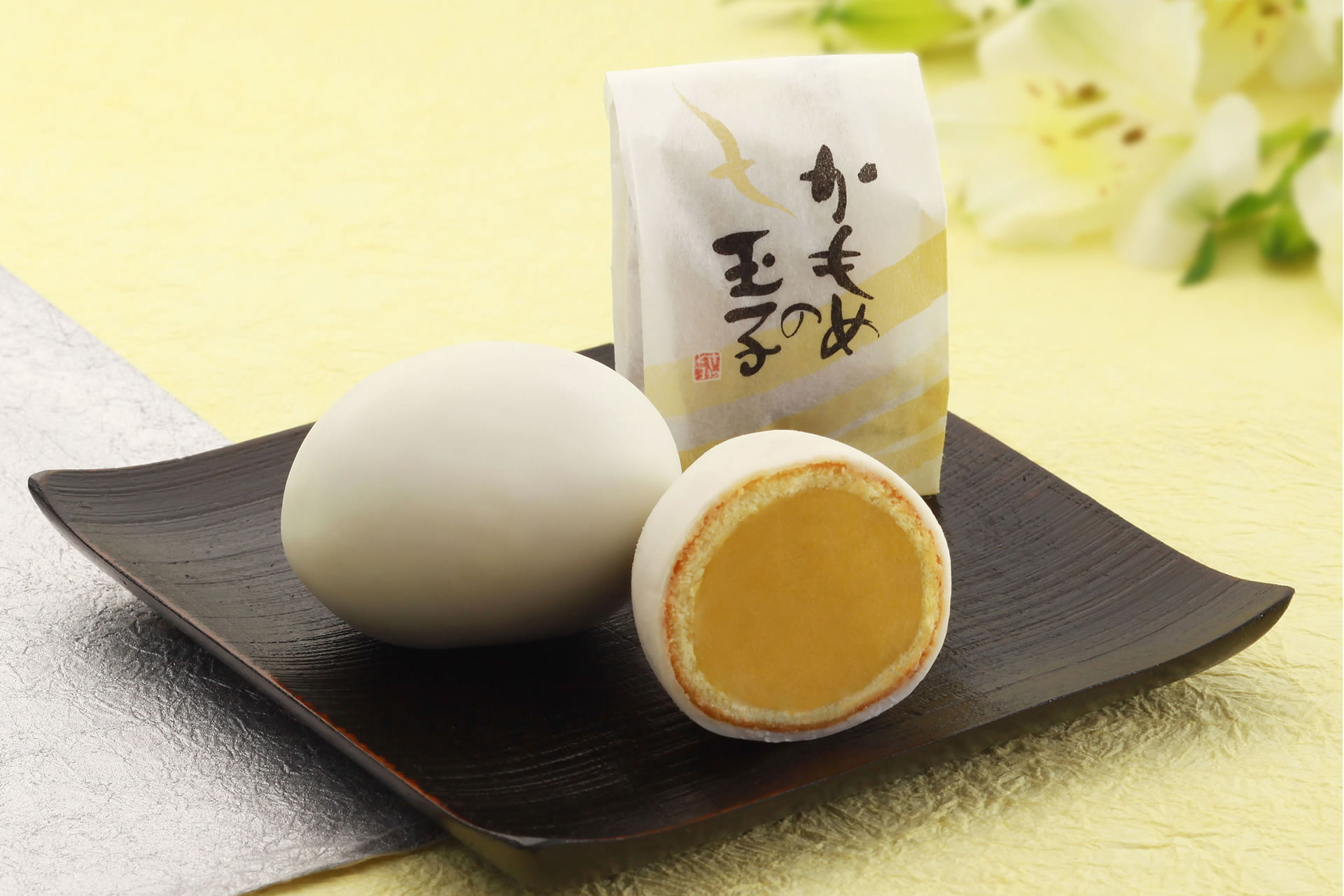 Kamome no Tamago - Seagull eggs (Japanese Desserts - Not real) 