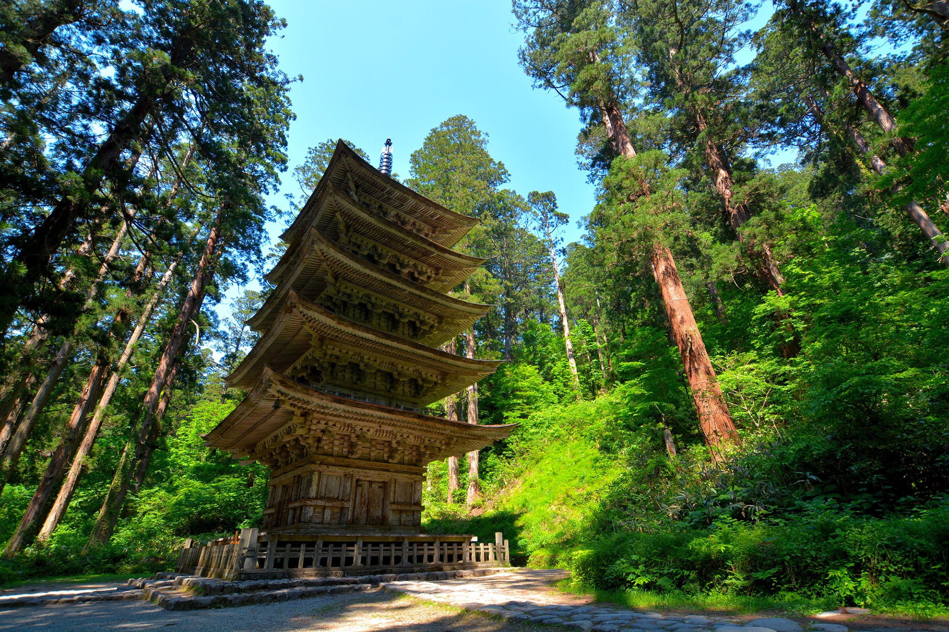 Five-storey Pagoda of Mount Haguro
